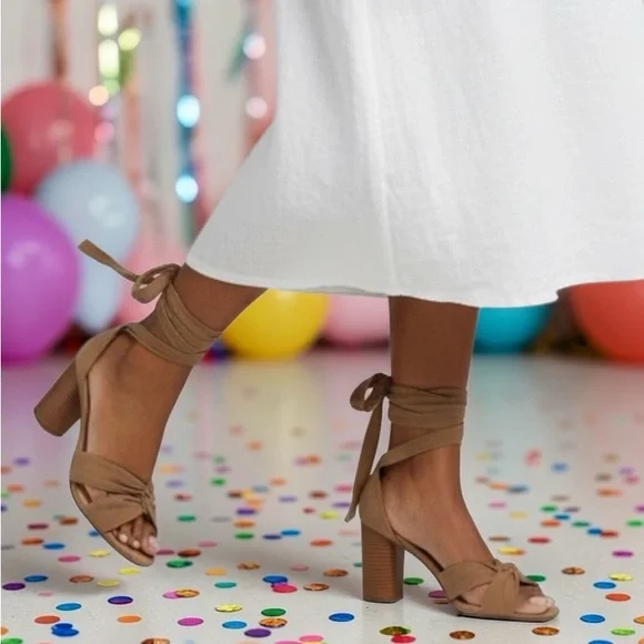 JustFab “Annie” 7.5 -Dress- Sandals - Picture 4 of 6